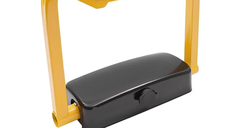 Blocator parcare automat tip bariera rabatabil functie anti furt cu alarma control de la distanta cu cheie si telecomanda Inclusa