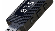 Bluetooth 2 in 1 receiver transmitter W3 cu display lcd pentru muzica pe frecventa radio