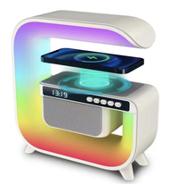 Boxa Bluetooth 3 in 1 XM G3 cu lumina LED si incarcator fara fir iluminare RGB - 1