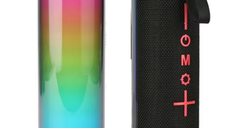 Boxa Bluetooth LED RGB KP 558 reincarcabila MP3 radio USB