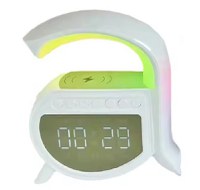 Boxa Bluetooth statie Incarcare wireless 15W Lampa LED RGB 4 in 1 ANDOWL 5A PRO - 1