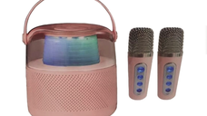 Boxa Karaoke T-908 cu 2 Microfoane fara Fir