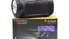 Boxa portabila AI136 cu panou solar si lanterna USB Bluetooth
