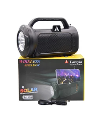 Boxa portabila AI136 cu panou solar si lanterna USB Bluetooth - 1