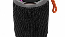 Boxa Portabila Bluetooth OKOP KP-838 cu Iluminare RGB si Conectivitate Versatila