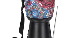 Boxa portabila bluetooth P825 cu incarcare solara si radio FM si lanterna