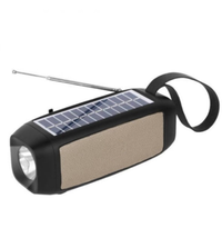 Boxa portabila bluetooth USB functie radio si lanterna cu incarcare solara - 1
