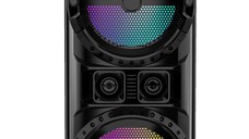 Boxa portabila bluetooth ZQS 12201 putere 80W de 12x2 inch 6000mah cu microfon