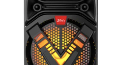 Boxa portabila Bluetooth ZQS 6140 cu led 6.5 inch 1500Mah