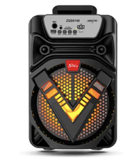 Boxa portabila Bluetooth ZQS 6140 cu led 6.5 inch 1500Mah - 1