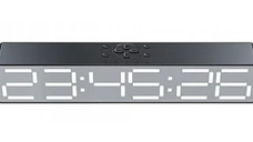 Boxa Portabila cu Ceas Alarma SD Bluetooth Andowl QYXB133