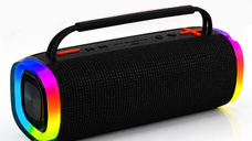 Boxa Portabila Wireless BO-09 cu Bluetooth Hi-Fi si Iluminare LED RGB