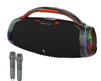 Boxa ZQS X8W subwoofer de 100W player audio portabil de inalta calitate cu 2 microfoane - 1