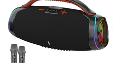 Boxa ZQS X8W subwoofer de 100W player audio portabil de inalta calitate cu 2 microfoane