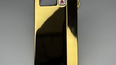 Bricheta GOLD cu aprindere electrica in X si Flacara