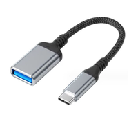Cablu adaptor QZH018 model OTG USB Tip C de 20cm - 1