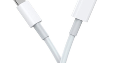 Cablu de date/incarcare USB Type C to Lightning lungime 2 metri ALB