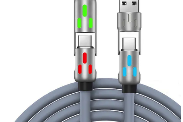 Cablu de date si incarcare 2 in 2 putere 240W