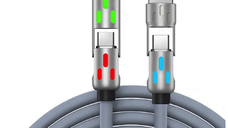 Cablu de date si incarcare 2 in 2 putere 240W