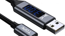 Cablu USB C cu Display Digital incarcare telefon mobil