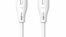 Cablu USB-C la Lightning 27W, 1m, Q SJ49C pentru dispozitive Apple
