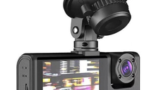 Camera auto DVR trei camere fata spate interior 1920*1296p super HD unghi larg de filmare 170 grade