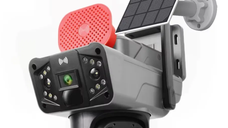 Camera de supraveghere 4G 8MP Dual Lens monitorizare clara viziune nocturna si control prin Aplicatie