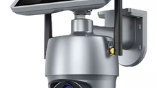 Camera de supraveghere CCTV Q SX01 Audio Bidirectionala cu panou solar 4G