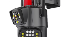 Camera de supraveghere FullHd 4MP PTZ WiFi exterior/interior Night Vision Color Comunicare bidirectionala Intelligent tracking