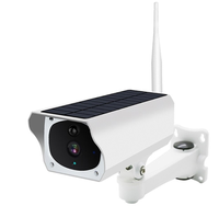 Camera de supraveghere IP Wireless de Exterior Full HD cu Panou Solar ALB - 1