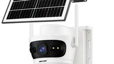 Camera de Supraveghere Jortan 4G JT-9682 cu Panou Solar si Doua Lentile