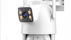 Camera de supraveghere JORTAN 9697 cu 2 camere 4MP Wireless PTZ IP Color Night Vision