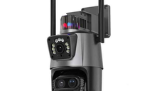 Camera de Supraveghere WiFi 8MP cu Rotire si Sirena Antifurt
