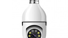 Camera de supraveghere Wifi SOCLU E27 rotatie 360 grade SMART XL