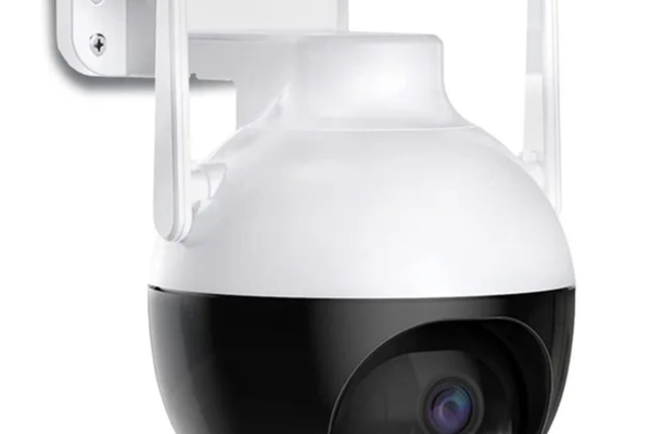 Camera inteligenta de Supraveghere cu Unghi Wide HD 4MP Rotunda Alba HA