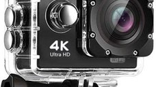 Camera Sport 4K HD cu Carcasa Waterproof