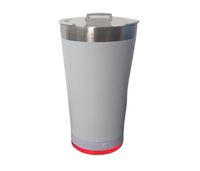 Cana tip termos interior inox 2 straturi capacitate 500 ml capac cu deschizator sticle - 1