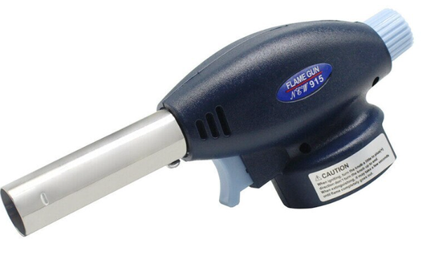 Cap arzator MX037 portabil tip pistol Flame Gun 915 pentru butelie gaz spray