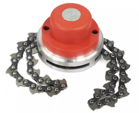 Cap motocoasa cu lant portocaliu MX153 - 1