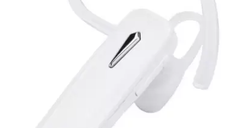 Casca bluetooth cu microfon Alb