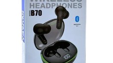 Casti bluetooth B70 procentaj baterie digital