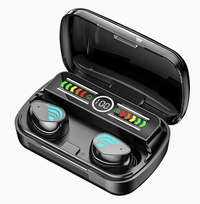 Casti bluetooth M27 cu afisaj digital - 1