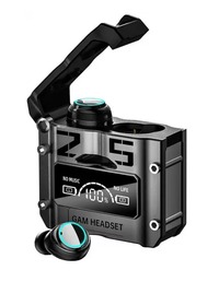 Casti Wireless M25 Bluetooth 5.3 Waterproof Standby 280h Incarcare rapida LED Display - 1