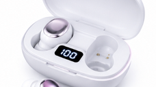 Casti Wireless TWS Y02 cu Carcasa de Incarcare si Microfon Integrat