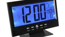 Ceas cu ecran LCD DS 8082 NEGRU