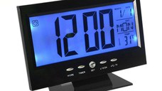 Ceas cu ecran LCD DS 8082 NEGRU