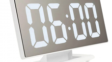 Ceas digital led mirror clock cu afisaj VERDE  DS-3618L