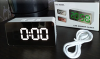 Ceas digital led mirror clock DS-3658L afisaj ALB - 1