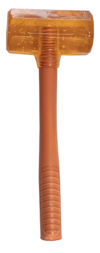 Ciocan pentru gresie/faianta din silicon cu maner plastic - 1
