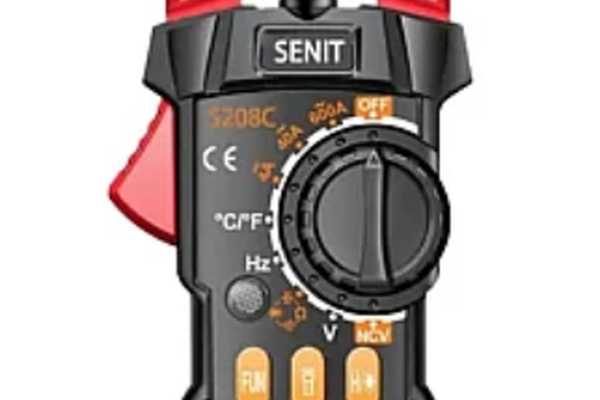 Cleste ampermetric digital S208 pentru masurare tensiune intensitate rezistenta diode si continuite in circuit